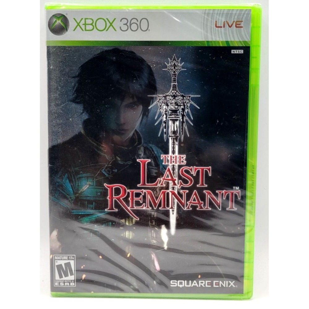 The Last Remnant (Microsoft Xbox 360, 2008) Square Enix FACTORY SEALED NEW *READ